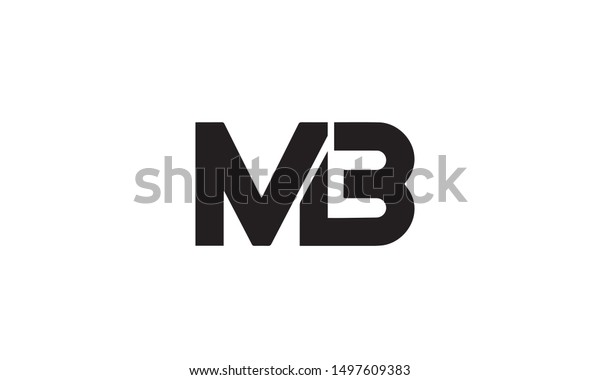 MB or M and B Letter Logo\
Design . Creative Modern Letters Vector Icon Logo Illustration. -\
Vector