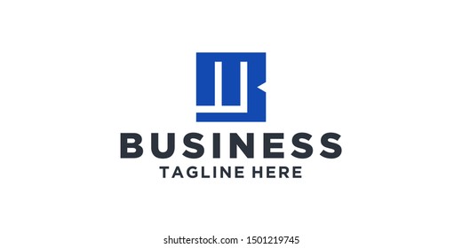 mb square logo design inspiration