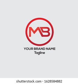 MB Vector logo design elements 