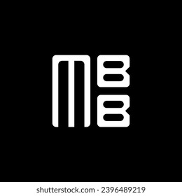MBB letter logo vector design, MBB simple and modern logo. MBB luxurious alphabet design  