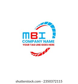 MBI letter logo creative design with vector graphic, MBI simple and modern logo. MBI luxurious alphabet design  