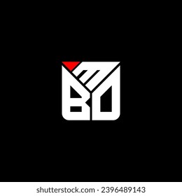 MBO letter logo vector design, MBO simple and modern logo. MBO luxurious alphabet design  