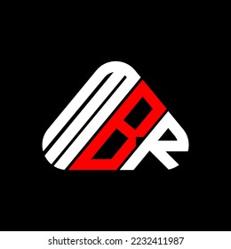 MBR letter logo creative design with vector graphic, MBR simple and modern logo.