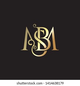 M,B,S letters logo vector. Crown icon. M letter emblem illustration