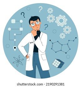 MBTI socionics concept analysts character flat art