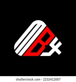 MBX letter logo creative design with vector graphic, MBX simple and modern logo.
