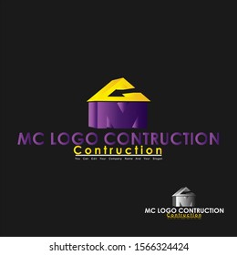 MC contraction logo project, with a simple design and attractive appearance