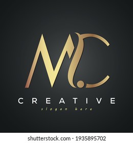 MC creative luxury logo design