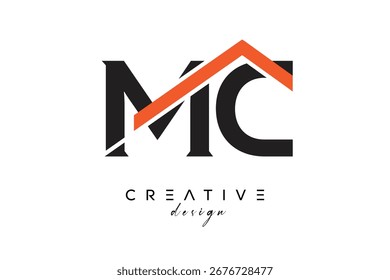 MC Creative Real Estate Architecture Monogram and Home Logo