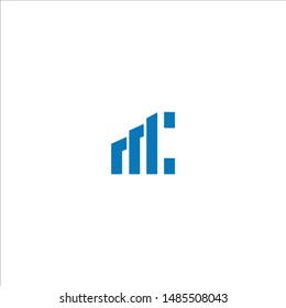 MC Letter Logo Design with Creative Modern Trendy