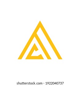 Pasos de diseño del logotipo de la letra MC