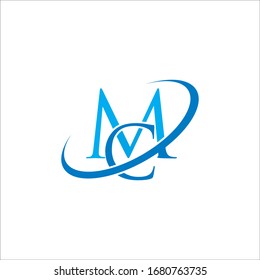 MC Letter mark logo design