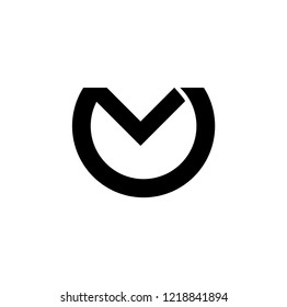 mc letter vector logo. cm letter vector logo