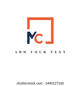 MC Logo design & vector art illustration