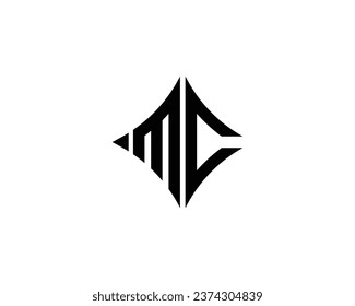 MC Logo design vector template