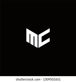 MC Logo Letter ininial Designs Templete