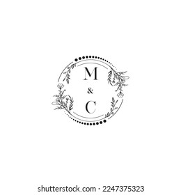MC wedding concept in high quality professional design that will print well across any print media