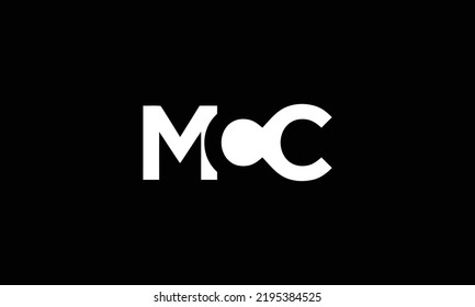 MCC Letter Initial Logo Design Template Vector Illustration