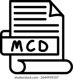 MCD Mathcad document file format extension