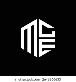MCE logo MCE icon MCE monogram MCE letter minimalist Circle flat Unique modern abstract logo design.