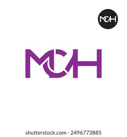 MCH Logo Letter Monogram Design