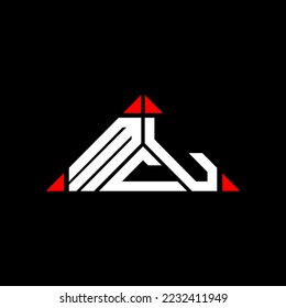 MCL Brief Logo kreatives Design mit Vektorgrafik, MCL einfach und modern Logo.