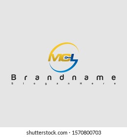 MCL logo, with a simple, elegant and attractive design.
