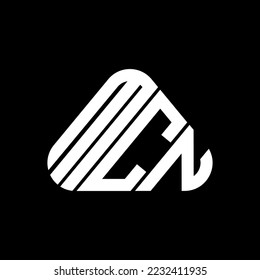 MCN Brief Logo kreatives Design mit Vektorgrafik, MCN einfaches und modernes Logo.