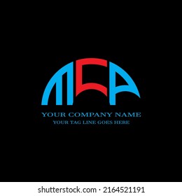 MCP letter logo creative design with vector graphic