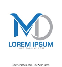 Diseño de logotipo para carta MD 