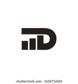 md letter vector log design