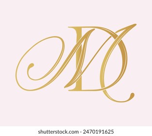 MD , logo MD ,Letter  MD ,monogram MD,  Wedding Monogram Initials, Wedding Logo, Wedding Monogram, Logo Design, calligraphy,letters, alphabet