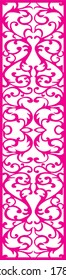 mdf Placa Cnc Router MDF Laser Jali Cutting diseño vectorial jali para diseño gráfico, diseño de esquina y borde, espuma de partición de contrachapado, corte de máquinas acrílicas y cnc.