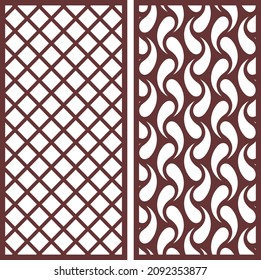 Mdf Board Cnc Router MDF Laser Jali Cutting design vector jali for graphic design, corner and border design and plywood partition foam, acrylic and cnc machine cutting.