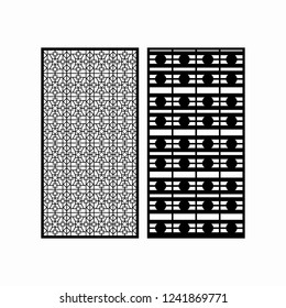 MDF Grill or Jali design graphic for cutting