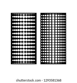 MDF Grill or Jali design graphic for cutting