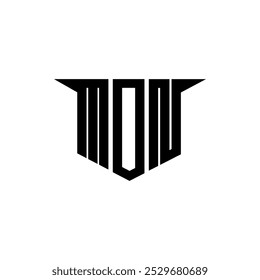 MDN letra logotipo design com fundo branco no ilustrador, logotipo vetorial moderno alfabeto estilo de sobreposição de fontes, projetos de caligrafia para logotipo, Poster, Convite, etc.