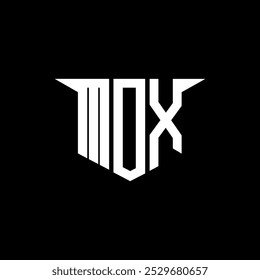 MDX letter logo design with white background in illustrator, vector logo modern alphabet font overlap style, calligraphy designs for logo, Poster, Invitation, etc.