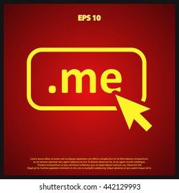 me domain icon