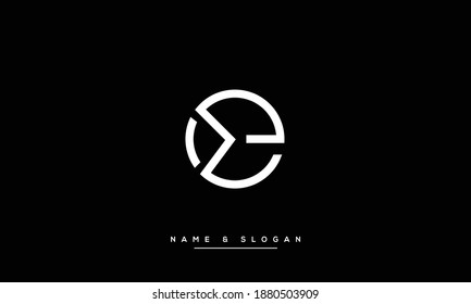 ME ,EM Abstract Letters logo monogram