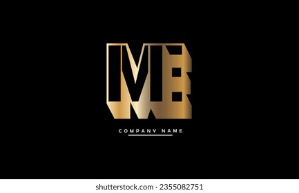 ME, EM Abstract Letters Logo Monogram