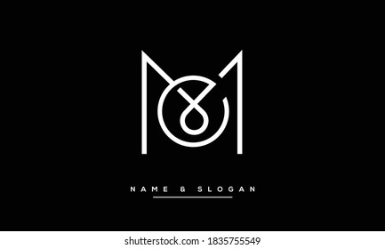 ME ,EM ,M ,E  Abstract Letters Logo Monogram