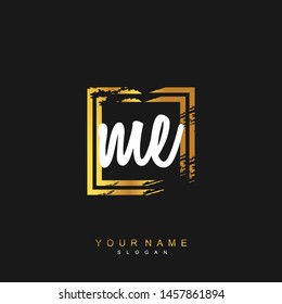 ME Initial beauty floral logo template