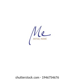I Anfangs-Handschrift-Logo für Identität