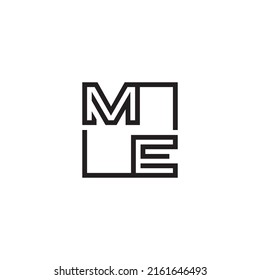 ME-Logobriefe in hochwertigem professionellem Design, die gut auf allen Printmedien drucken können