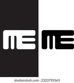 ME letter logo most gorgious logo