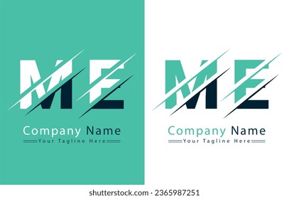 ME Letter Logo Vector Design Template Elements