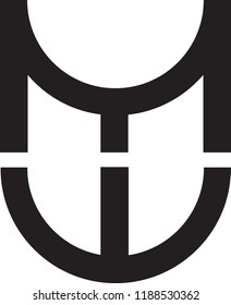 me letter vector logo