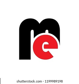me letter vector logo. em letter vector logo