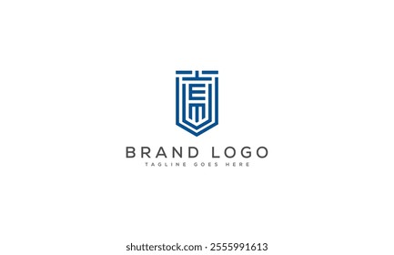 ME logo design vector template design for brand